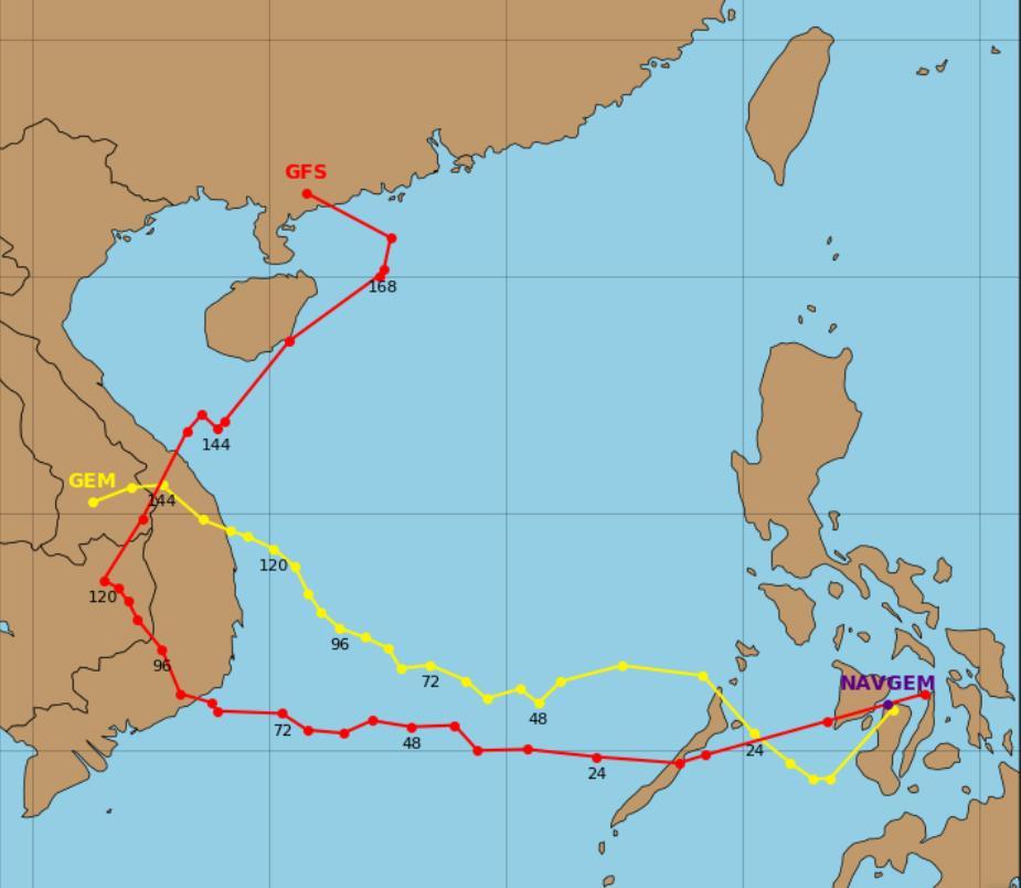 最新预测台风消息